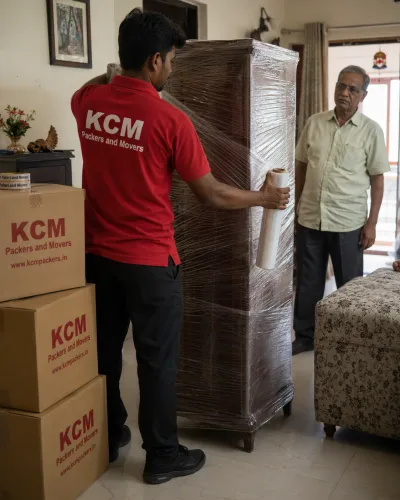 KCM Packers team professionally packing household items