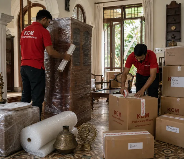 KCM Movers Benson Town Bangalore