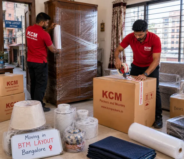 KCM Movers BTM Layout Bangalore