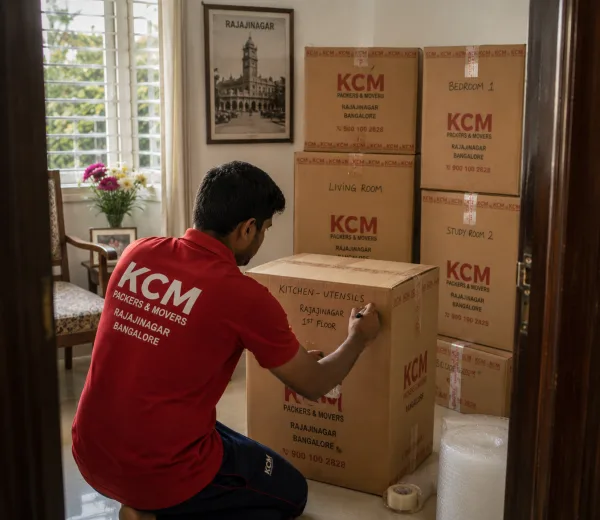 KCM Movers Rajajinagar Bangalore