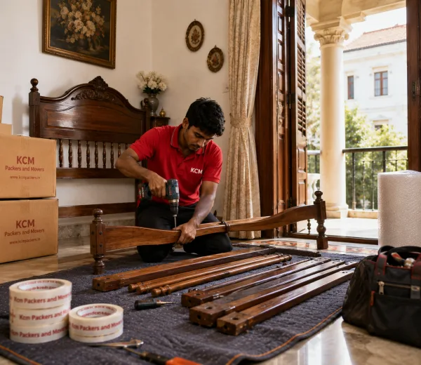 KCM Movers Richmond Town Bangalore