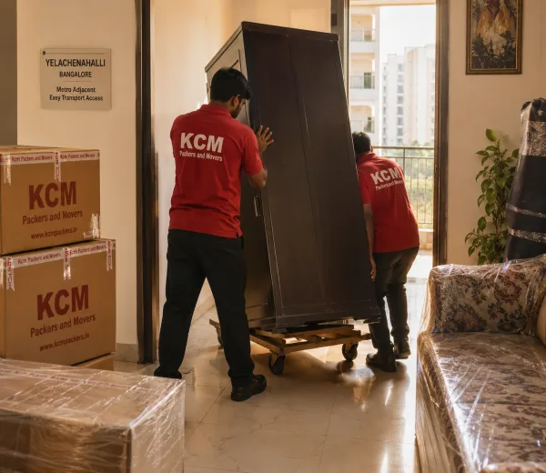KCM Movers Yelachenahalli Bangalore