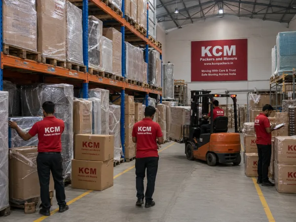 KCM warehouse storage facility