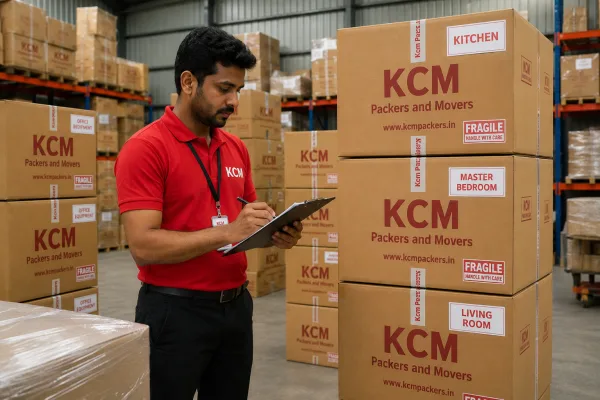 Inventory Check - KCM Packers and Movers