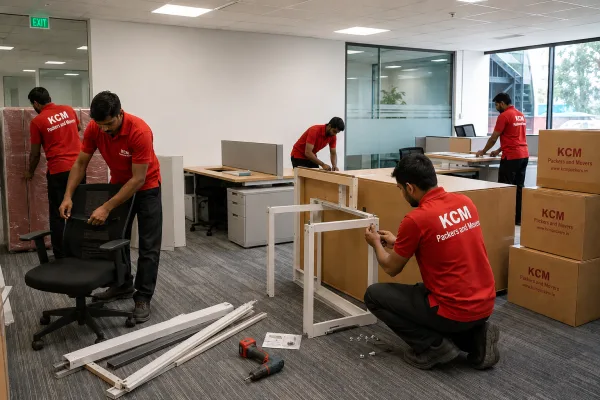 Office Setup - KCM Packers and Movers