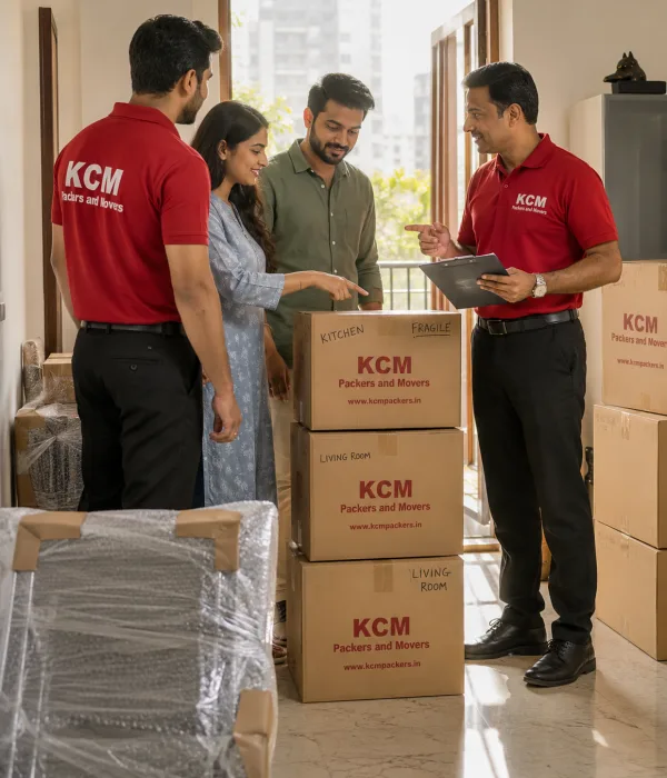 Trained KCM moving team providing trusted packing and relocation support in Noida