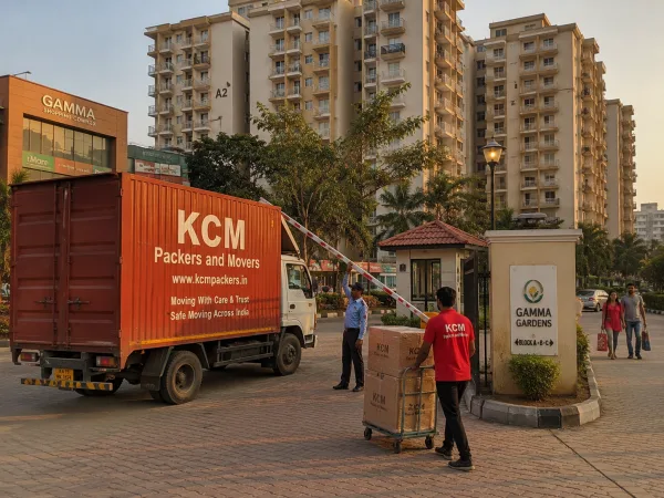 Packers and Movers in Gamma II Greater Noida society and plotted sector