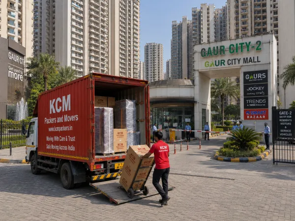 Packers and Movers in Gaur City Greater Noida West integrated township