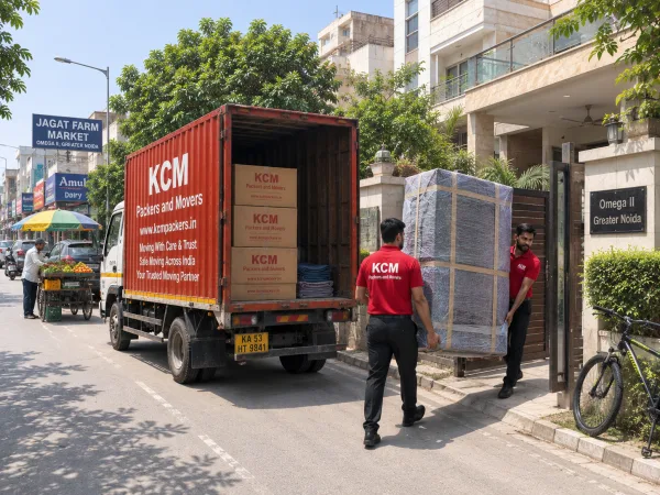 Packers and Movers in Omega II Greater Noida plotted residential sector