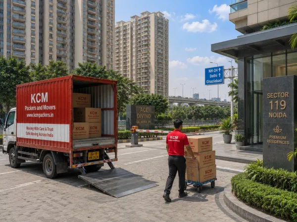 Packers and Movers in Sector 119 Noida high-rise society sector near NH-24