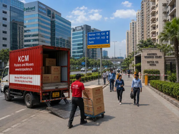 Packers and Movers in Sector 135 Noida corporate and residential belt