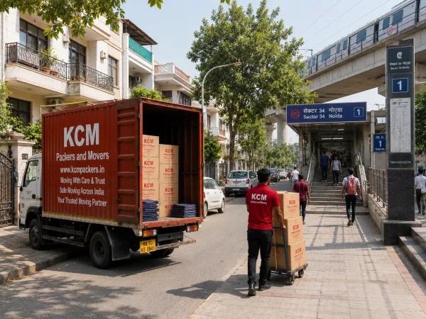 Packers and Movers in Sector 34 Noida established residential sector