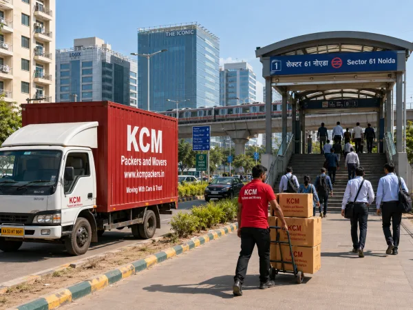 Packers and Movers in Sector 61 Noida established residential area