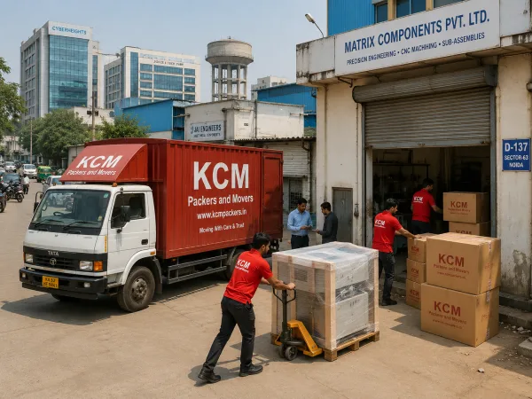 Packers and Movers in Sector 63 Noida office and industrial belt