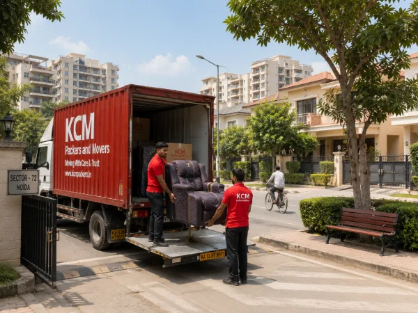 Packers and Movers in Sector 72 Noida quiet residential area