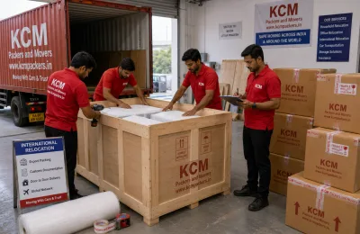 International Relocation by KCM Packers and Movers in Noida