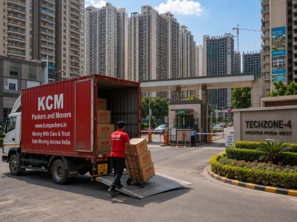 Packers and Movers in Techzone 4 Greater Noida West high-rise township