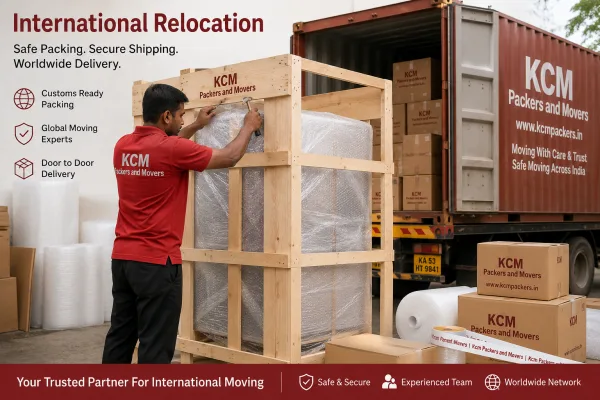 International relocation services - end-to-end overseas moving