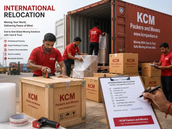 International Relocation Services from India
